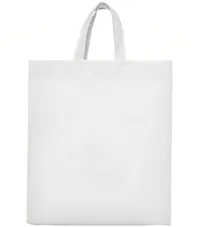 Bolsa non woven termosellada Lake 100 g con fuelle de 100% polipropileno no tejido, 100 g/m², detalle 1
