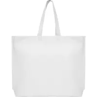 Bolsa non woven Sea 80 g con fuelle y asa larga de 100% polipropileno no tejido, 80 g/m², detalle 1