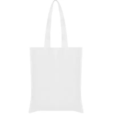 Bolsa non woven Crest 80 g asa larga 36 × 40 cm personalizable
