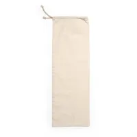 Bolsa de pan algodón Baguette 105 g con cordón de algodón 105 g/m², vista lateral