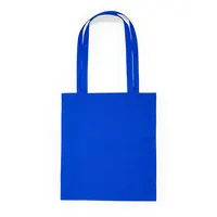 Bolsa de algodón Knoll de color 105 g asas largas de 100% algodón 105 g/m², vista frontal