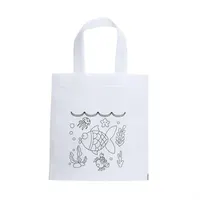 Bolsa non woven Azor para colorear con ceras infantil de non-woven, vista lateral