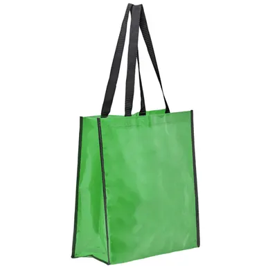Bolsa laminada brillante Coast 120 g asas de nylon personalizable