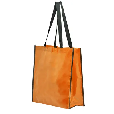 Bolsa laminada brillante Coast 120 g asas de nylon personalizable