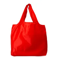 Bolsa plegable de RPET Pantala 55 g 190T con bolsillo de poliéster reciclado 190T RPET, vista frontal