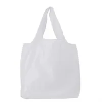 Bolsa plegable de RPET Pantala 55 g 190T con bolsillo de poliéster reciclado 190T RPET, vista lateral