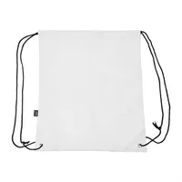 Mochila de cuerdas RPET Larus 70 g esquinas reforzadas de poliéster RPET, vista lateral