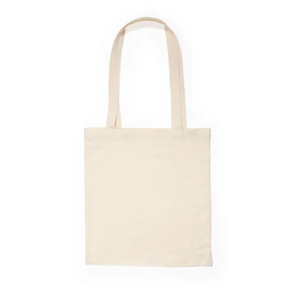 Bolsa de algodón Zenith 180 g asas largas 70 cm en crudo de algodón, 180 g/m², vista frontal