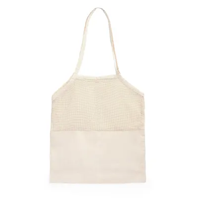 Bolsa algodón 180 g con rejilla para fruta personalizable