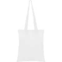 Bolsa de algodón Mountain 140 g asas largas de 100% algodón, 140 g/m², vista lateral