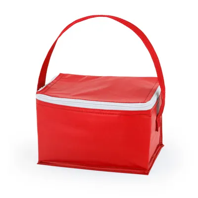 Nevera de PVC Tibu para 6 latas con cremallera personalizable