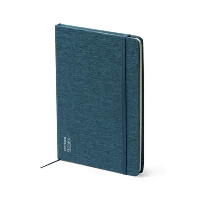 Libreta A5 tapa rígida RPET marcapáginas Soyer personalizable