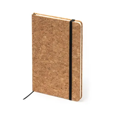Libreta A5 tapa rígida de corcho Andros personalizable