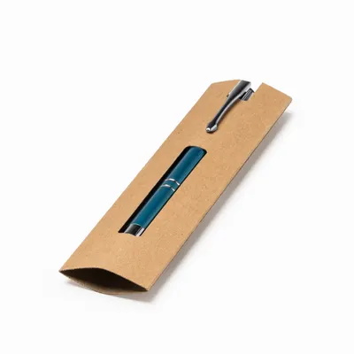 Funda de cartón Burton con ventana para bolígrafo personalizable