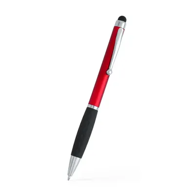 Bolígrafo giratorio de ABS Semenic metalizado táctil personalizable