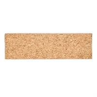 Bolígrafo metálico empuñadura de corcho Artur con caja de bolígrafo: corcho PU y metal, vista lateral