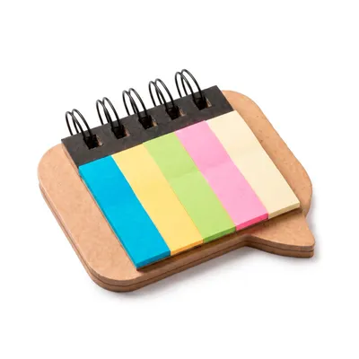 Bloc de notas adhesivas forma de bocadillo personalizable