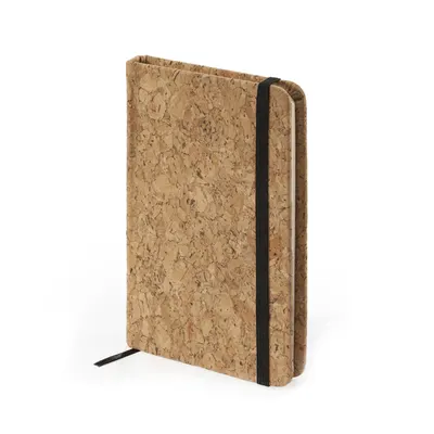 Libreta A6 tapa rígida de corcho Cales personalizable