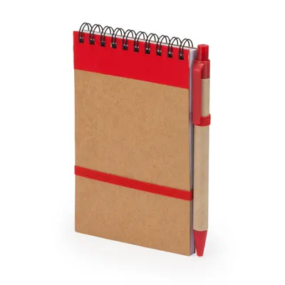 Libreta espiral de cartón reciclado Lien 70 hojas personalizable