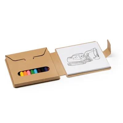 Set bloc Pyrus 36 hojas y 12 lápices infantil personalizable