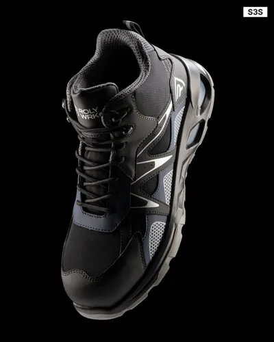 Bota laboral deportiva de malla 3D con puntera personalizable