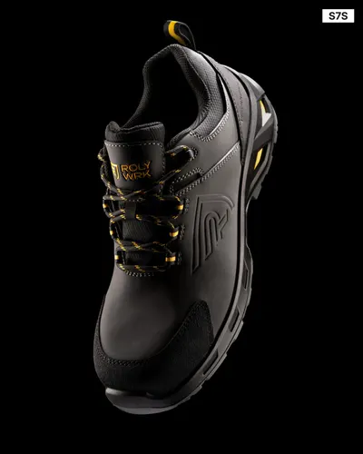 Calzado laboral impermeable de piel Rock con puntera personalizable