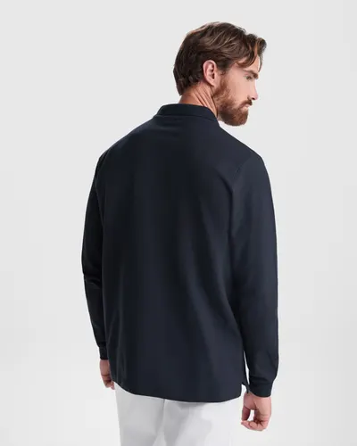 Polo de trabajo algodón piqué manga larga Rover 200 g personalizable