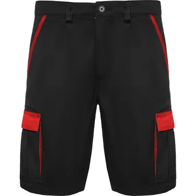Bermuda multibolsillos detalles Tahoe a contraste 250 g personalizable