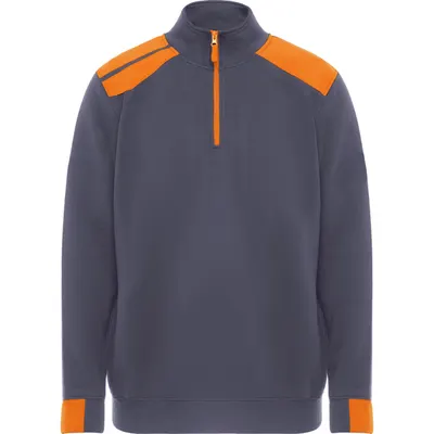 Sudadera de trabajo media cremallera Maverick 280 g personalizable