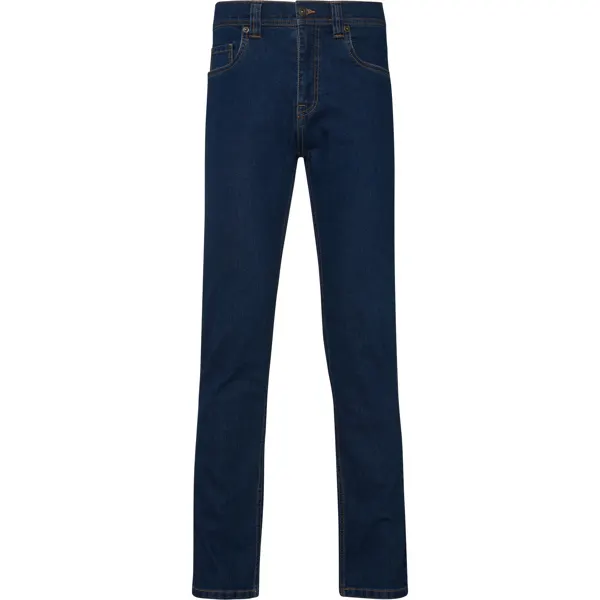 Pantalón vaquero corte regular Brock 370 g hombre en vaquero de 78% algodón / 20% poliéster / 2% elastano, vista frontal