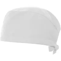 Gorro sanitario Macil 150 g con cintas ajustables unisex de 100% poliéster microfibra, 150 g/m², detalle 2