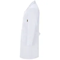 Bata de laboratorio Vaccine con solapa 195 g unisex de 80% poliéster / 20% algodón, sarga de 195, detalle 2