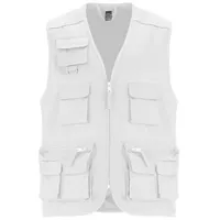 Chaleco de trabajo multibolsillos Venera 200 g de 80% poliéster / 20% algodón, 200 g/m², vista lateral