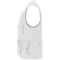 Chaleco de trabajo multibolsillos Venera 200 g de 80% poliéster / 20% algodón, 200 g/m², detalle 2