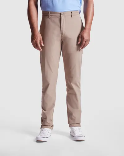 Pantalón chino de poliéster Beverly elastomultiéster 200 g personalizable