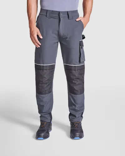 Pantalón de trabajo Wall con rodilleras stretch 260 g personalizable