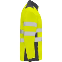 Softshell alta visibilidad bicolor Antares 3 capas de tres capas, detalle 3