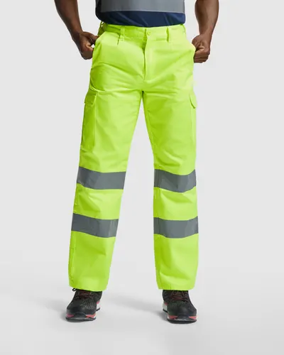 Pantalón alta visibilidad multibolsillos Alfa 235 g personalizable