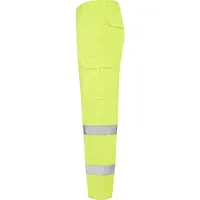 Pantalón alta visibilidad multibolsillos Alfa 235 g de 80% poliéster / 20% algodón, sarga de 235, detalle 2