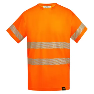 Camiseta alta visibilidad de algodón poliéster Tauri 170 g personalizable