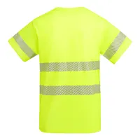 Camiseta alta visibilidad de algodón poliéster Tauri 170 g de 55% algodón y 45% poliéster, 170 g/m², detalle 1