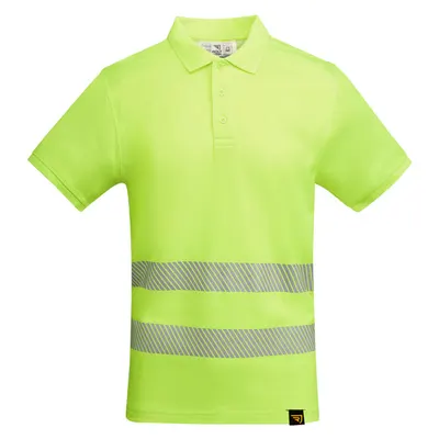 Polo alta visibilidad de algodón y poliéster Atrio 170 g personalizable