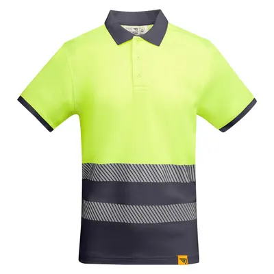 Polo alta visibilidad de algodón y poliéster Atrio 170 g personalizable