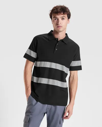 Polo alta visibilidad de piqué Foran antipilling 220 g personalizable