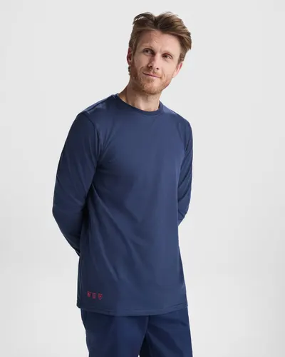 Camiseta ignífuga manga larga Defender 220 g personalizable