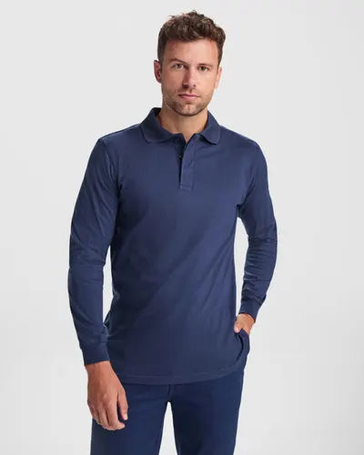 Polo ignífugo manga larga Santana 220 g personalizable