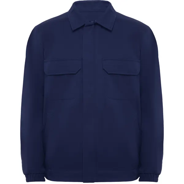Chaqueta ignífuga sarga Cruiser 360 g en marino de 98% algodón / 2% fibra de carbono, sarga, 360, vista frontal
