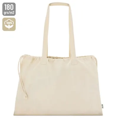 Bolsa de algodón orgánico Arona 180 g asas largas personalizable