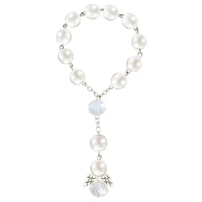 Rosario de cristal con 12 perlas personalizable