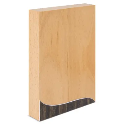 Trofeo de madera Britania 12 × 18 cm personalizable